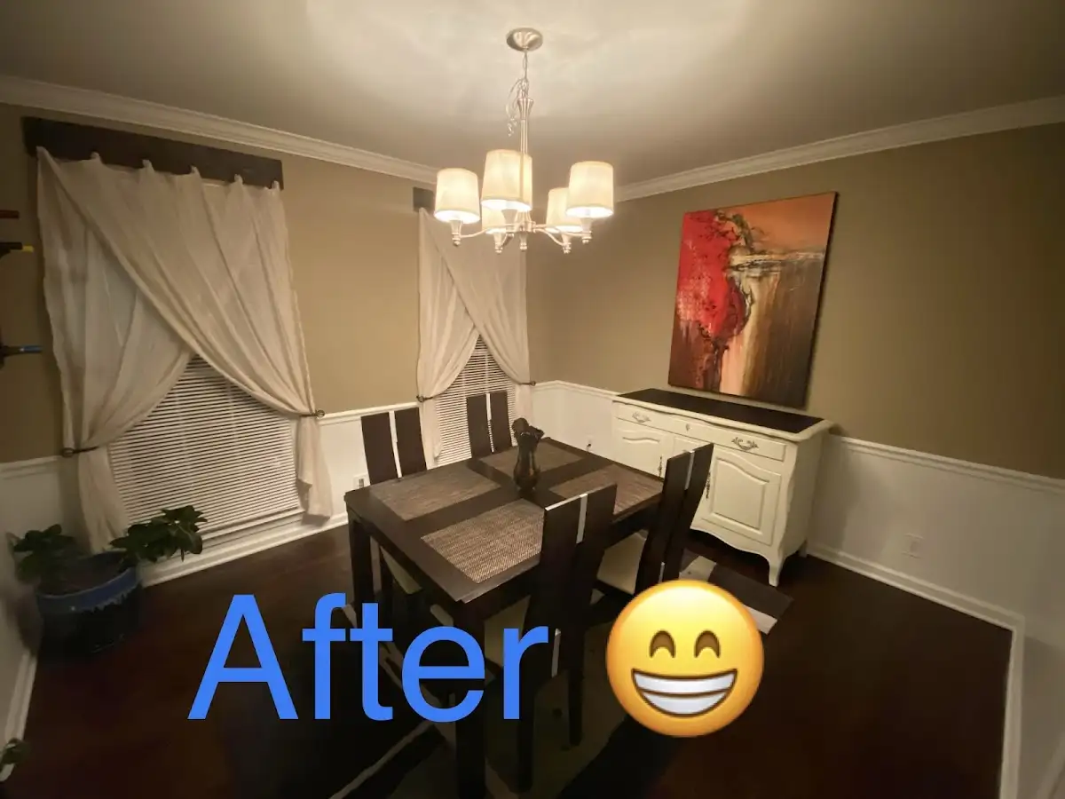 Professional dining room restoration after water damage in Bay City