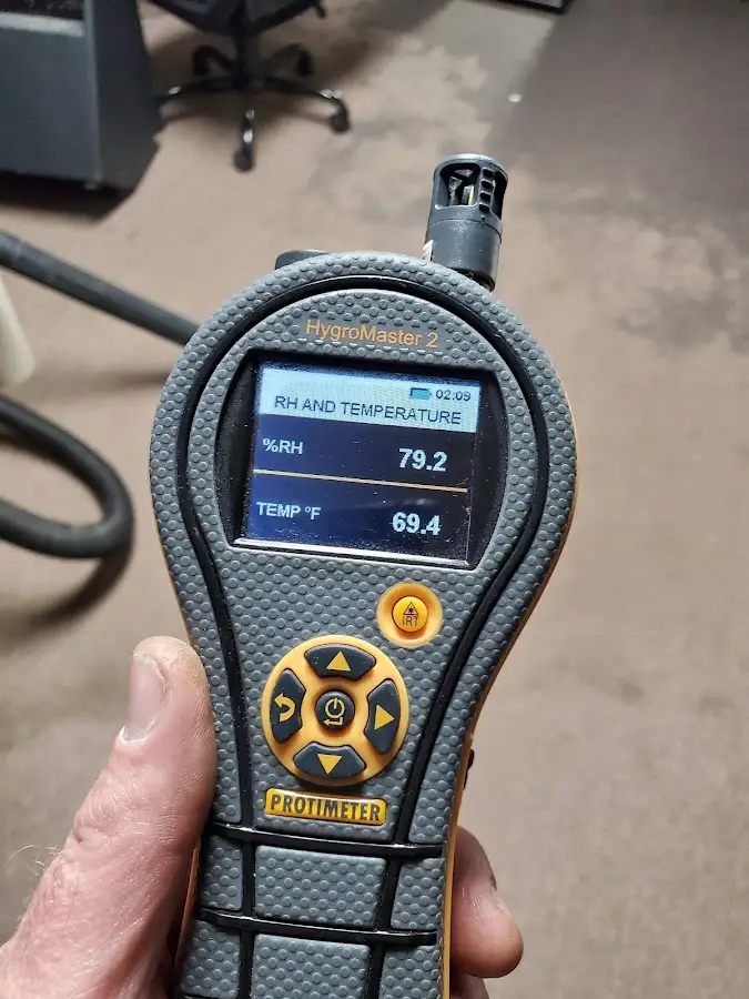 Moisture meter humidity assessment for Mold Remediation & Removal in Bay City